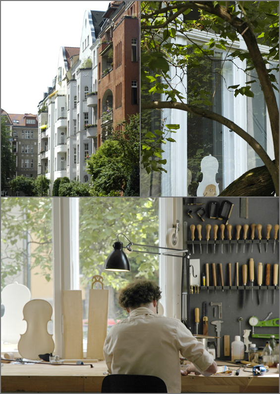 Geigenbauer in der Bozener Stra�e in Berlin